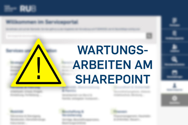 Wartungsarbeiten Sharepoint